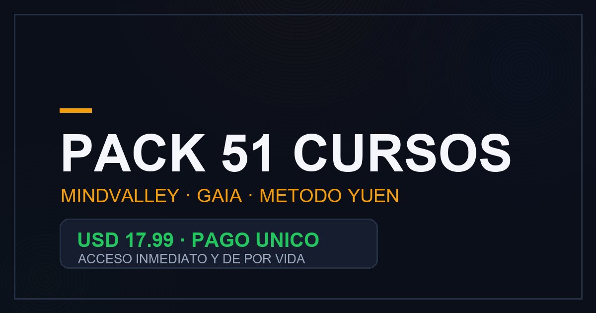 Pack 51 Cursos